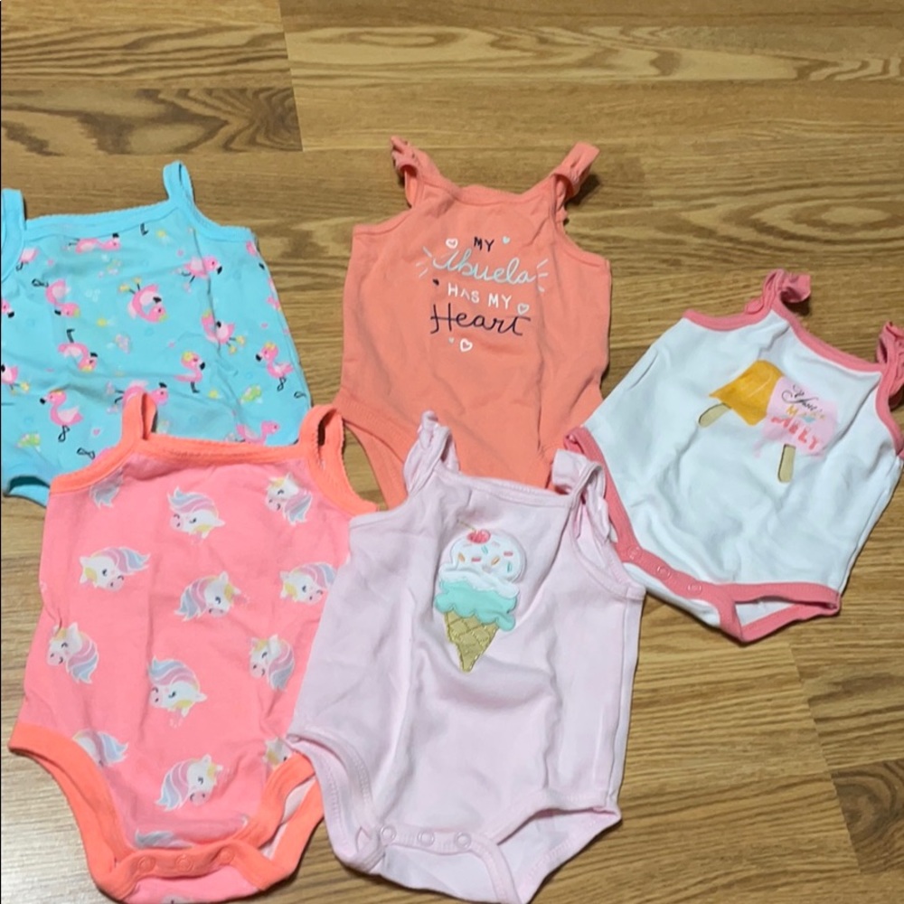 5 onsies.